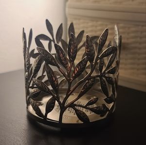 Bath and Body single wick candle holder